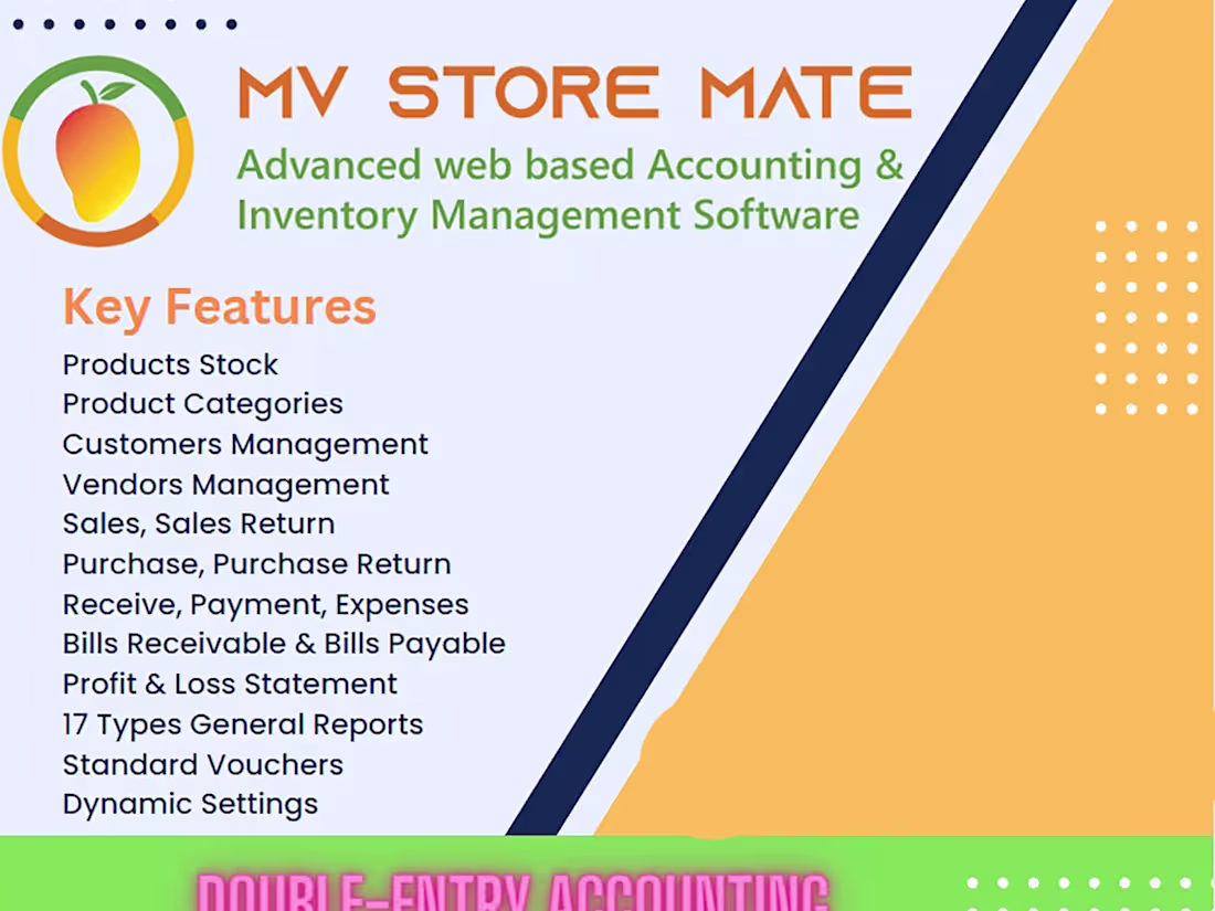 Cover image for Accounting & Inventory Management Software
