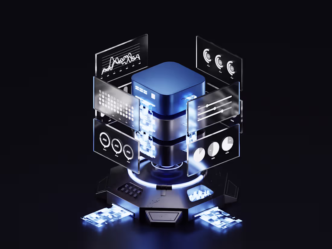 Cover image for Futuristic Data Core – 3D Animation