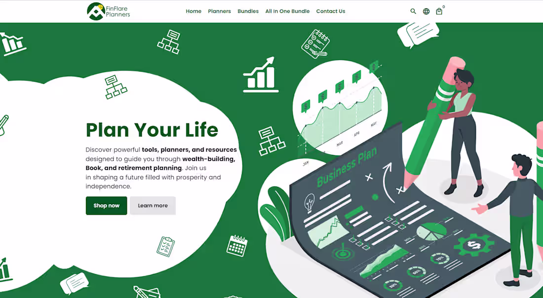 Cover image for FinFlare - Cohesive Branding for Digital Financial Tools