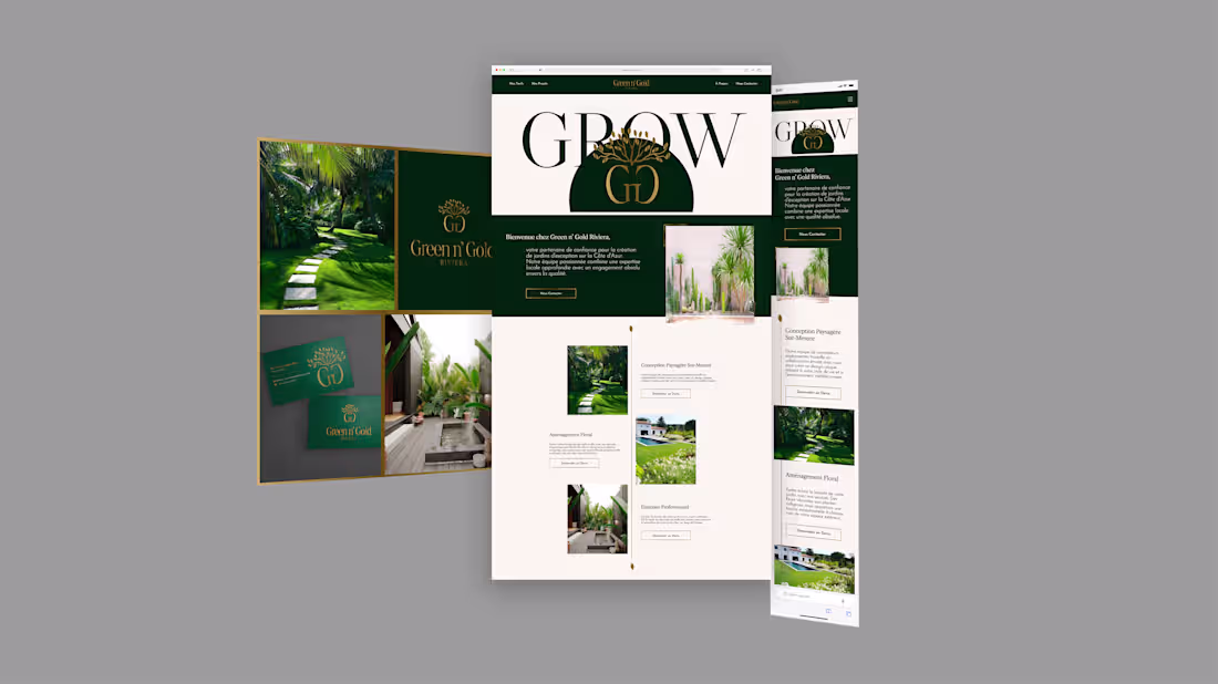 Cover image for Green n Gold