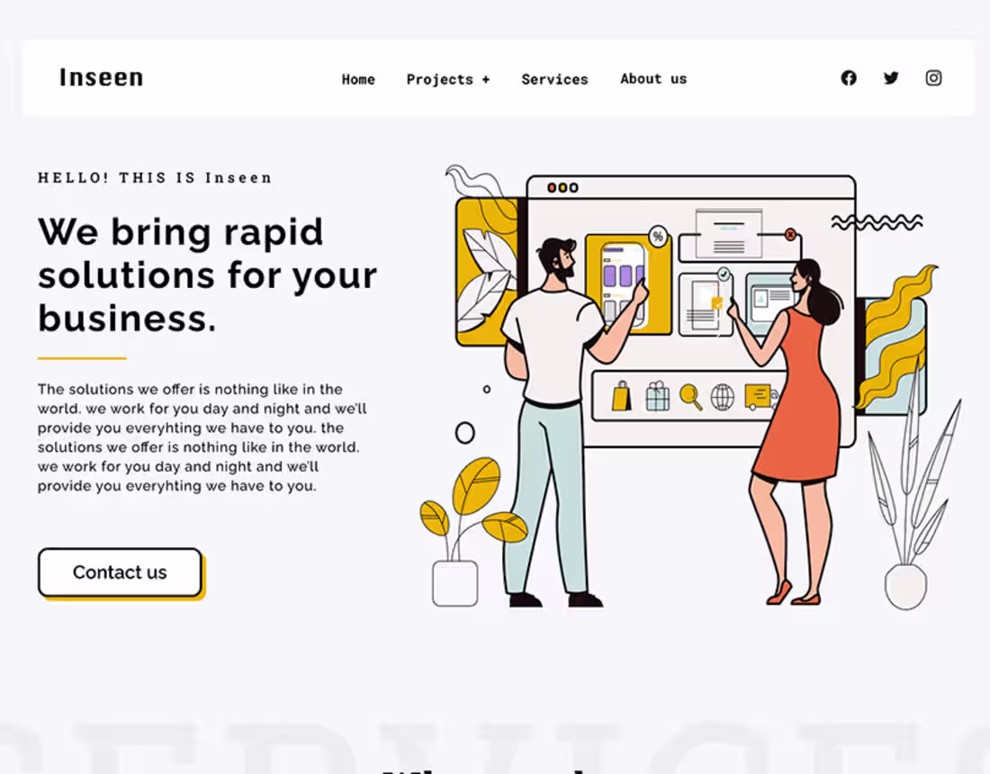 Cover image for Website design