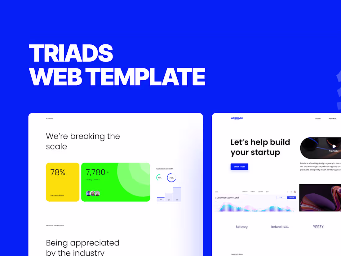Cover image for Triads: Agency Website