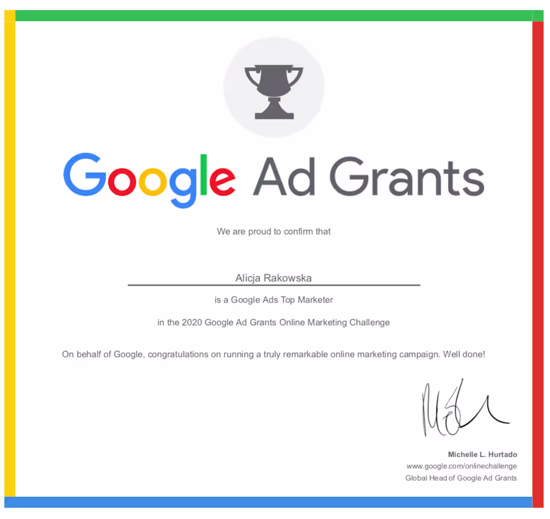 Cover image for Top Marketer at Google's GOMC