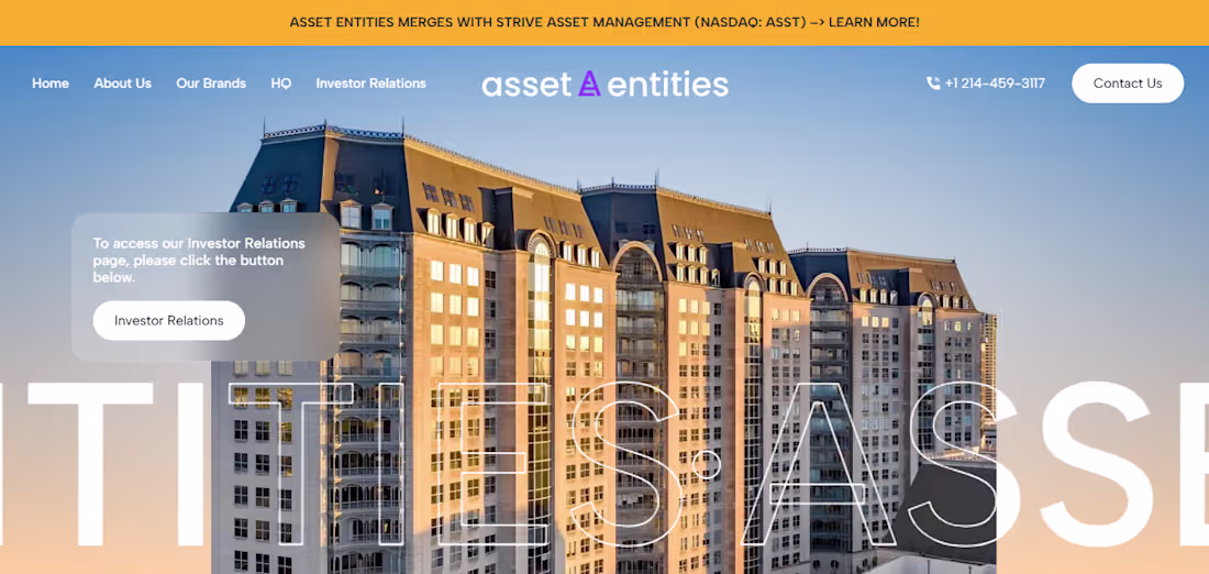 Cover image for Webflow Development for Asset Management