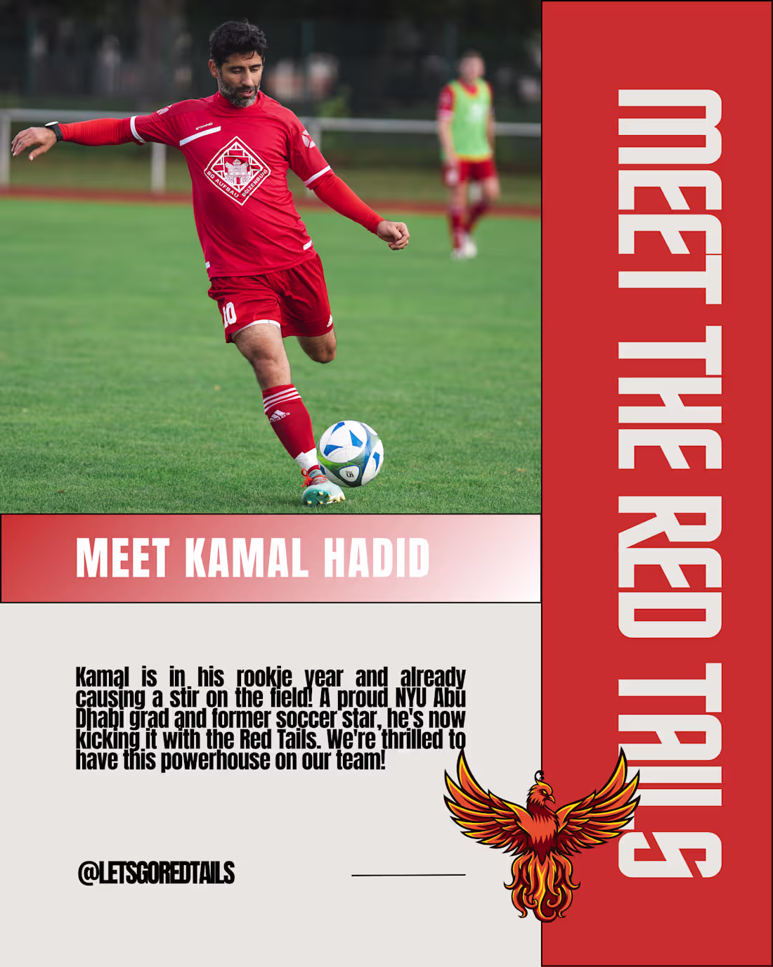 Cover image for Red Tails Soccer Club: Marketing Concept + Fan Engagement Plan