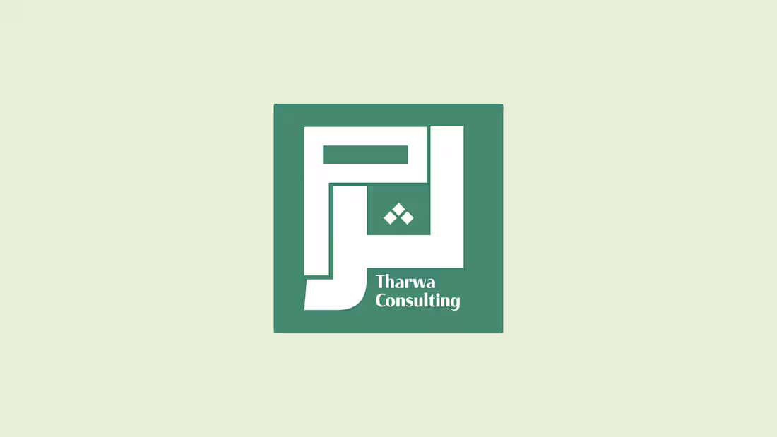 Cover image for Kufic Style Logo Design For Tharwa Consulting