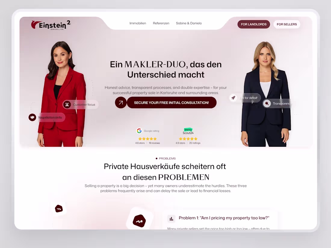 Cover image for ✨ Meet Einstein² - a real estate