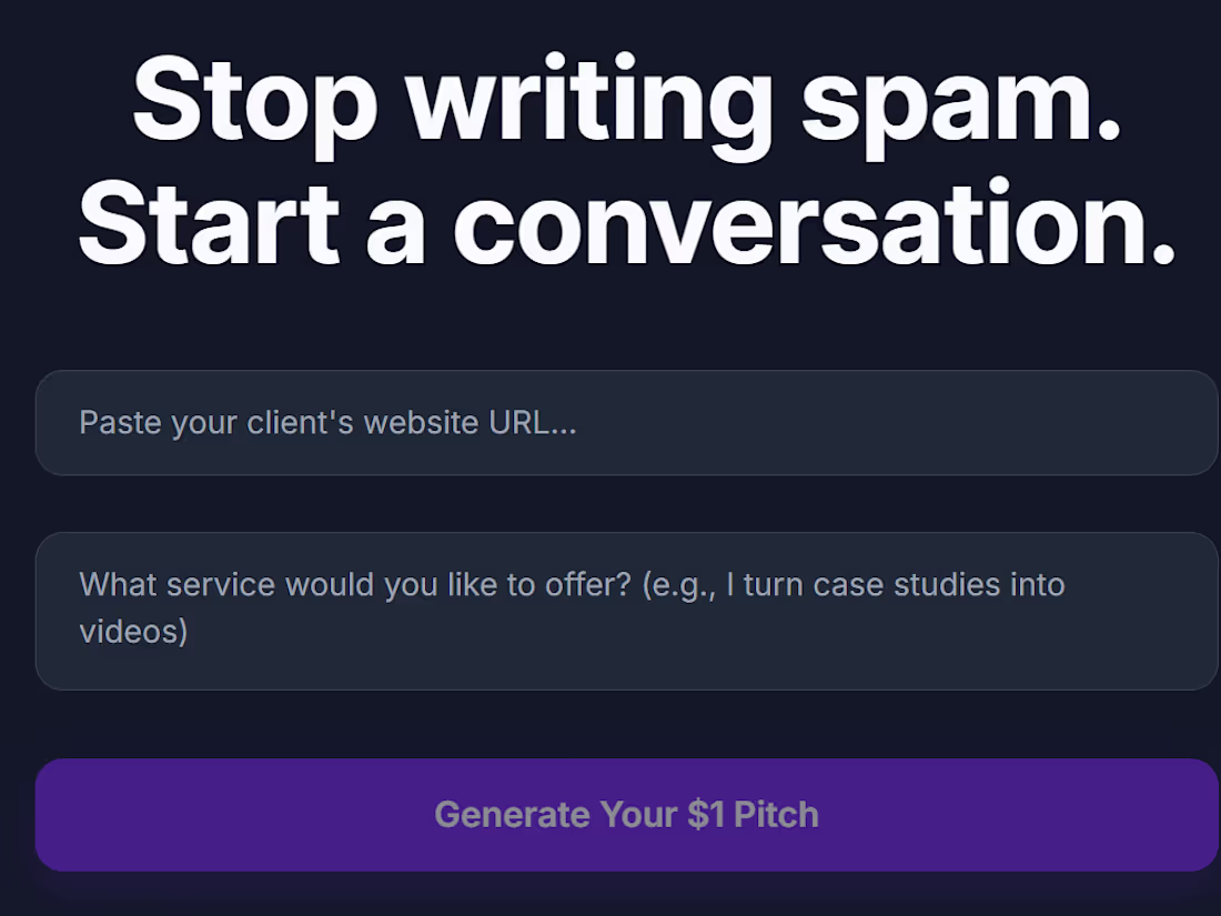 Cover image for Here's my submission, FirstColdEmail.ai (http://FirstColdEma...