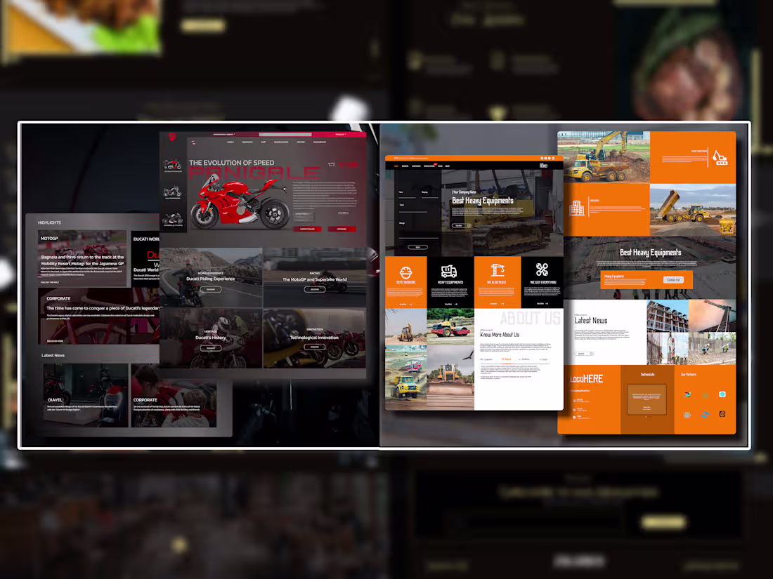 Cover image for Web Design UI & UX 
