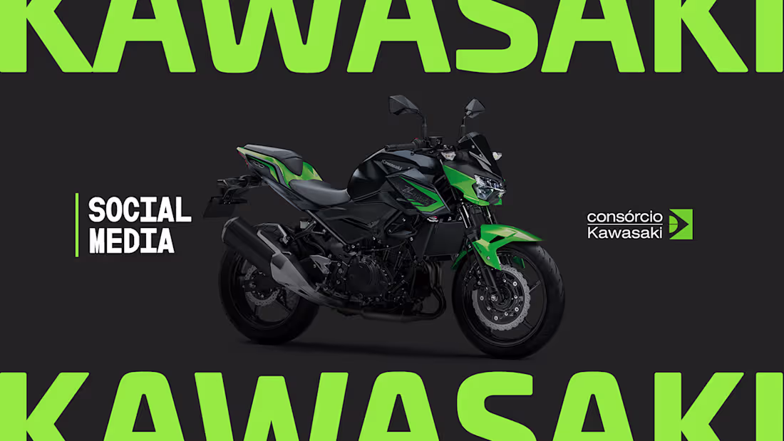 Cover image for CONSÓRCIO KAWASAKI | SOCIAL MEDIA