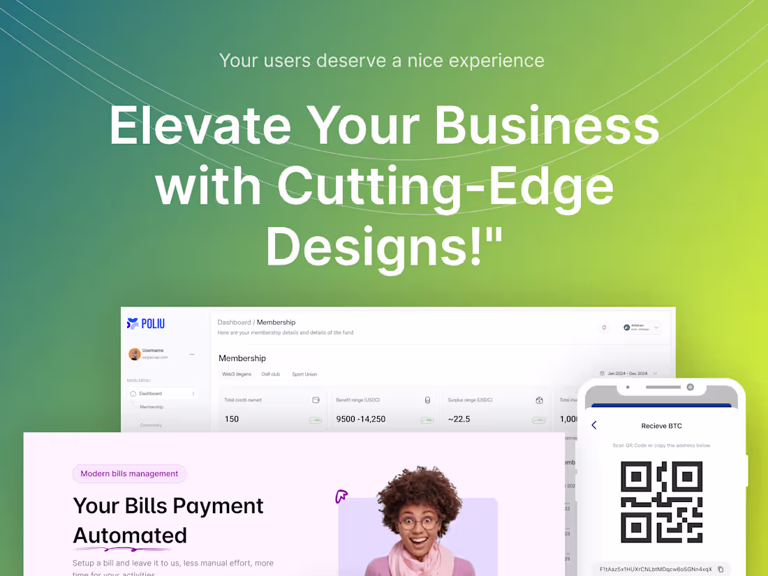 Cover image for Transform your product: Product design (UI/UX & Web)