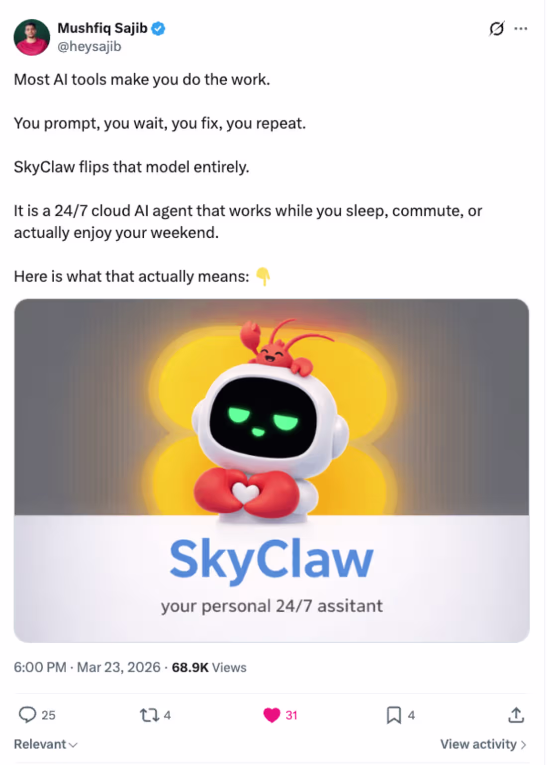 Cover image for Worked on a project with