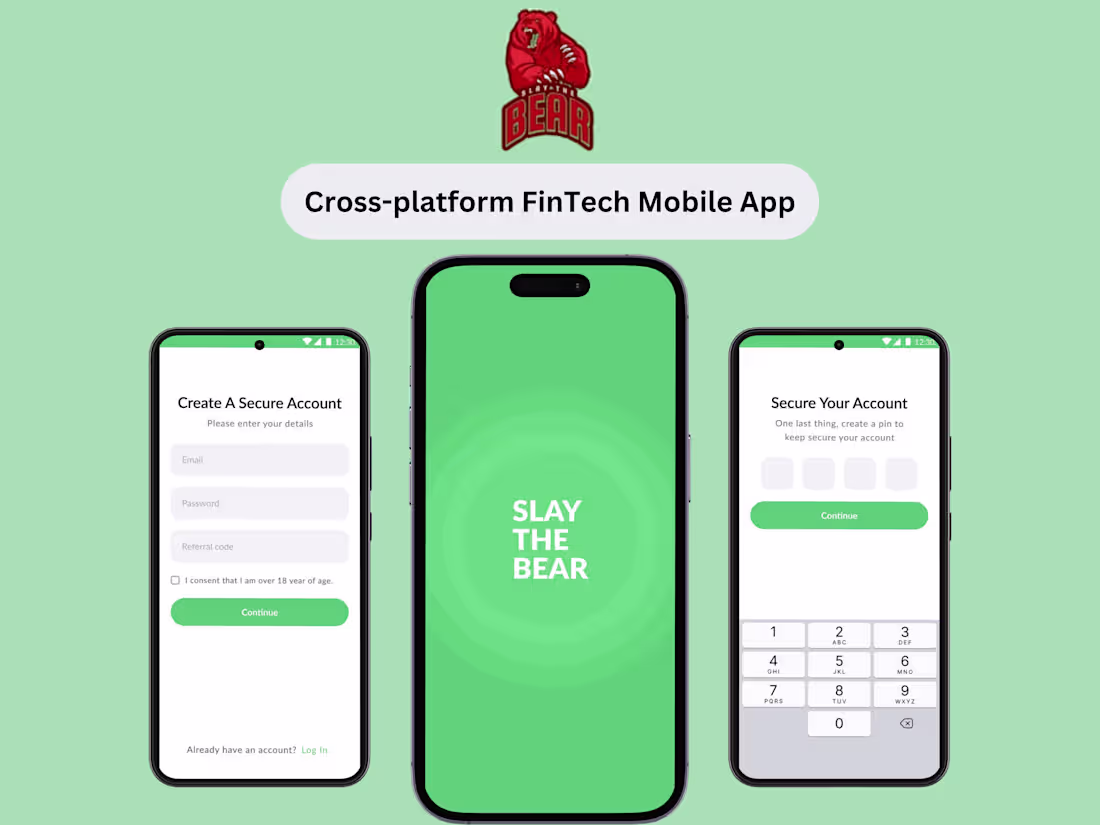 Cover image for FinTech react native mobile app with Django Backend

