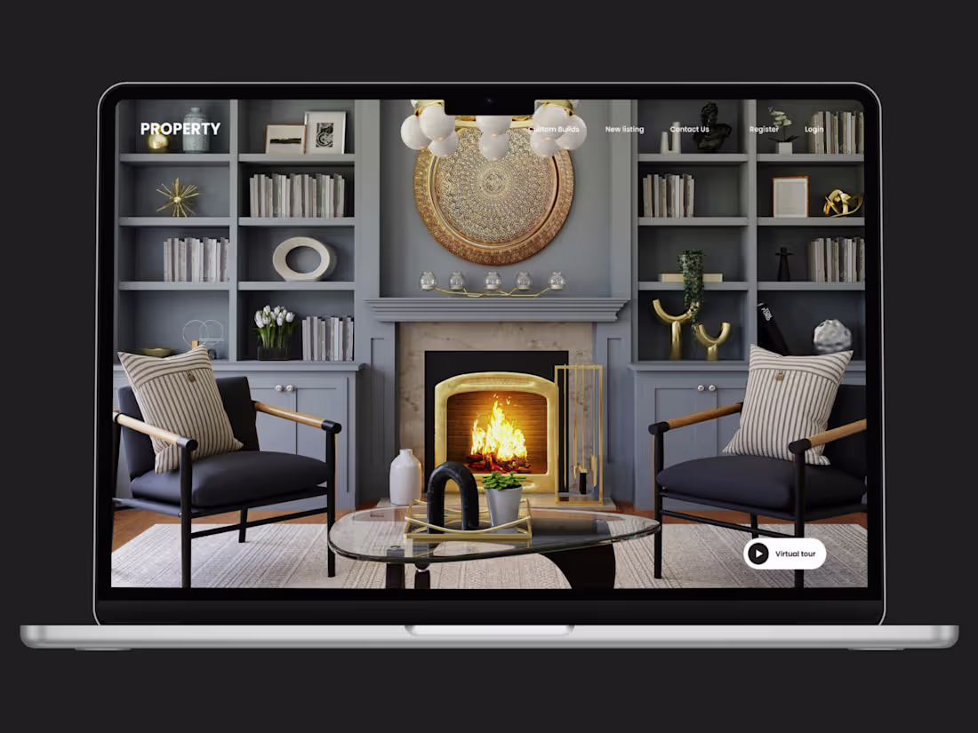 Cover image for Designed a high-end landing page