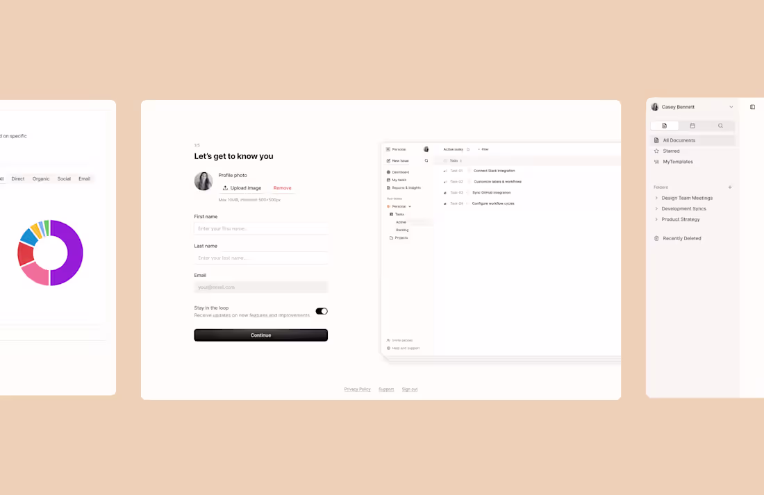 Cover image for Productivity & Project Management Tool | UI/UX