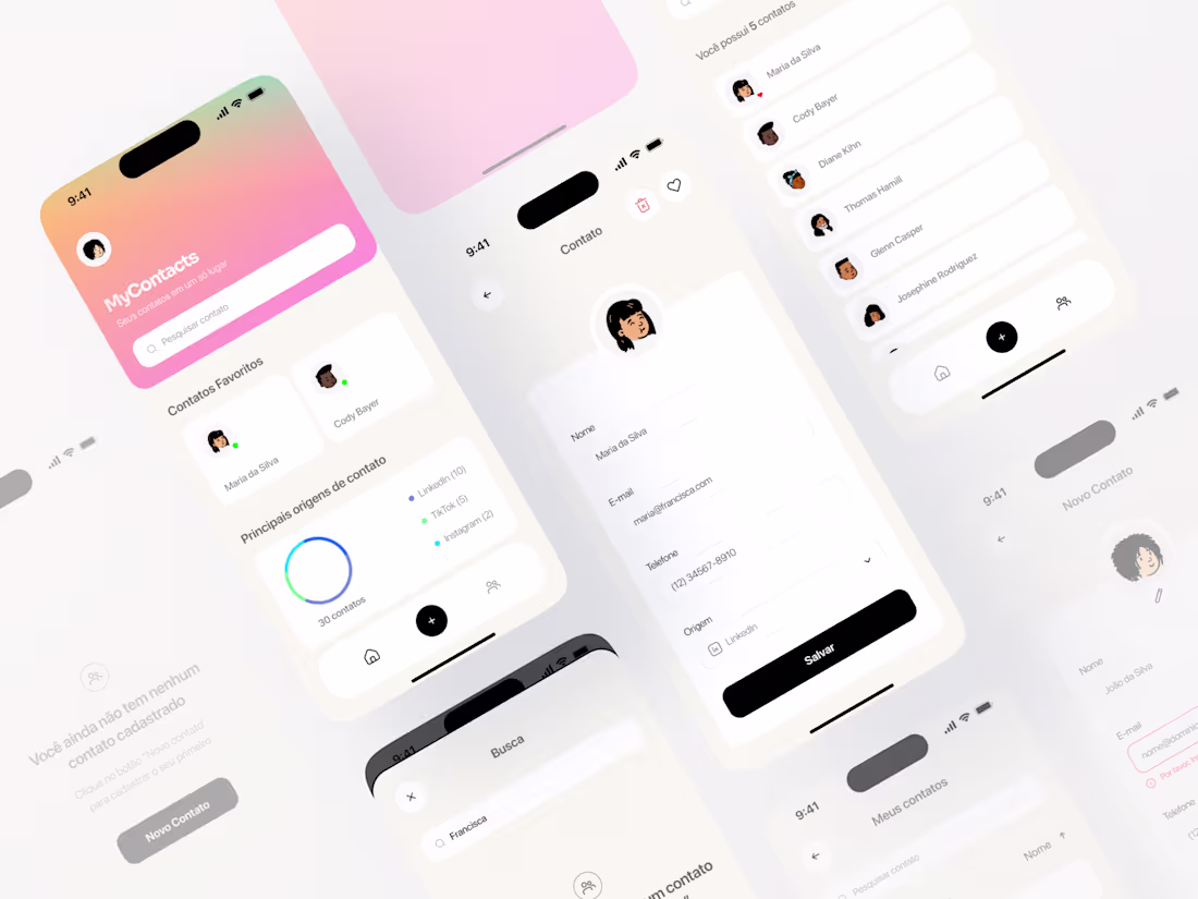 Cover image for MyContacts App