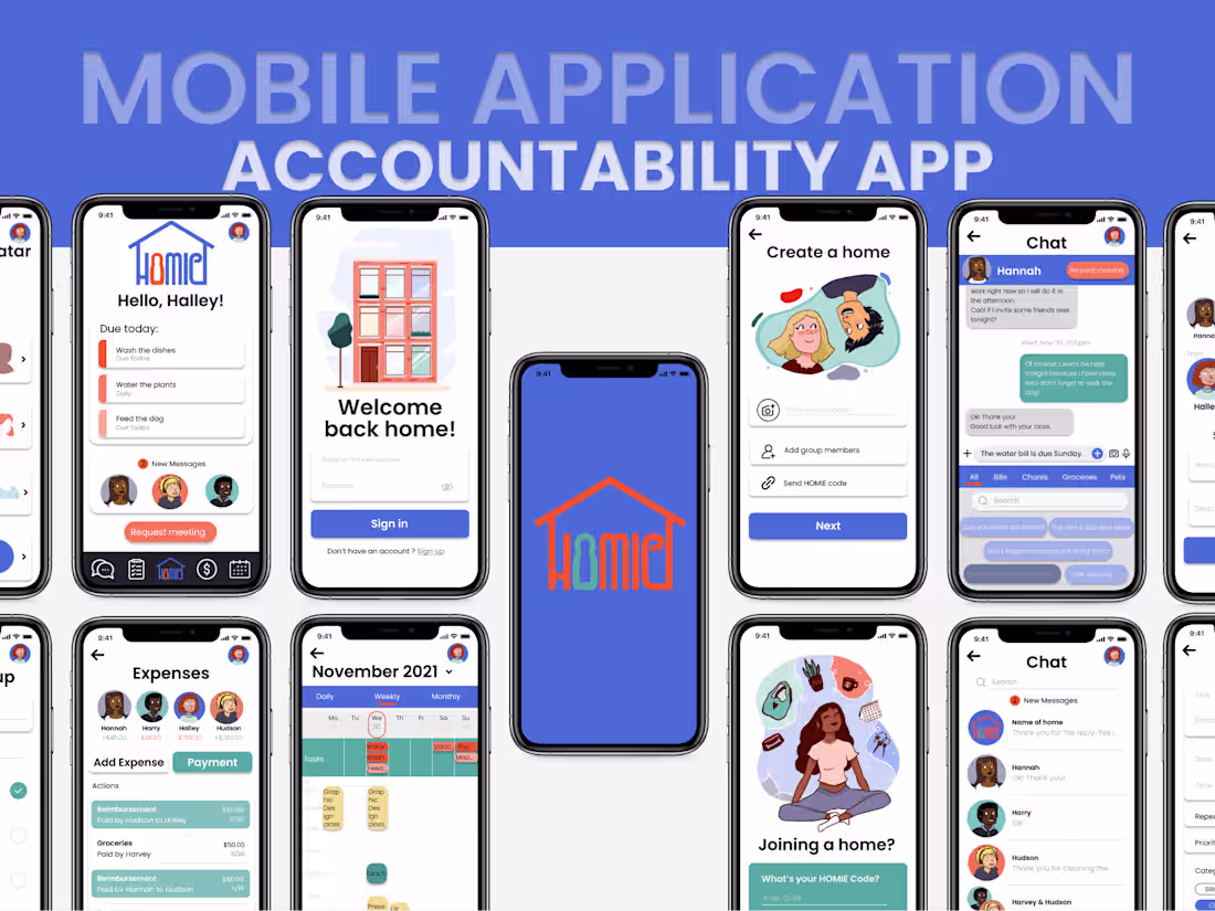Cover image for Homie - Mobile Application
