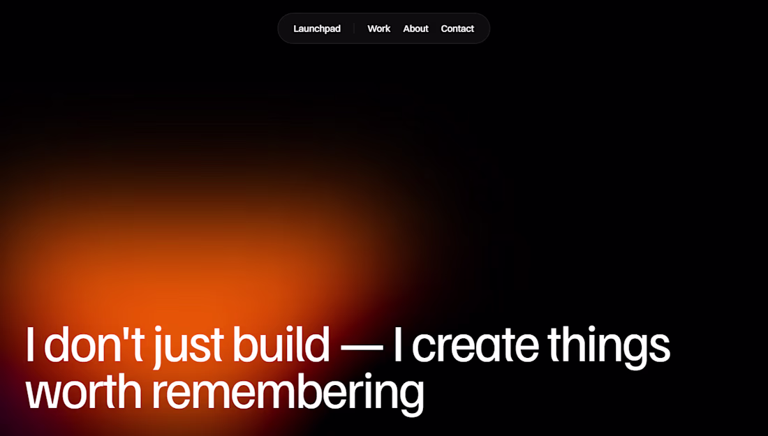 Cover image for Created an great portfolio website 