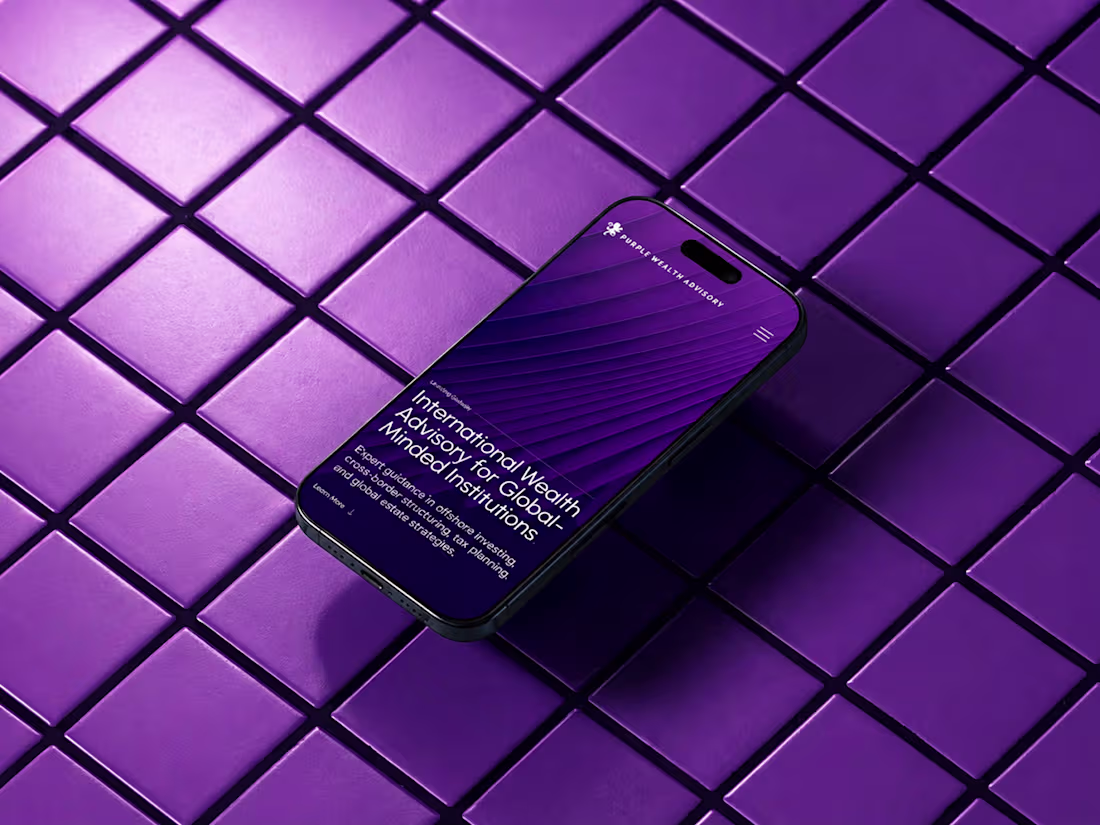 Cover image for Purple Wealth Advisory - High-Conversion Website