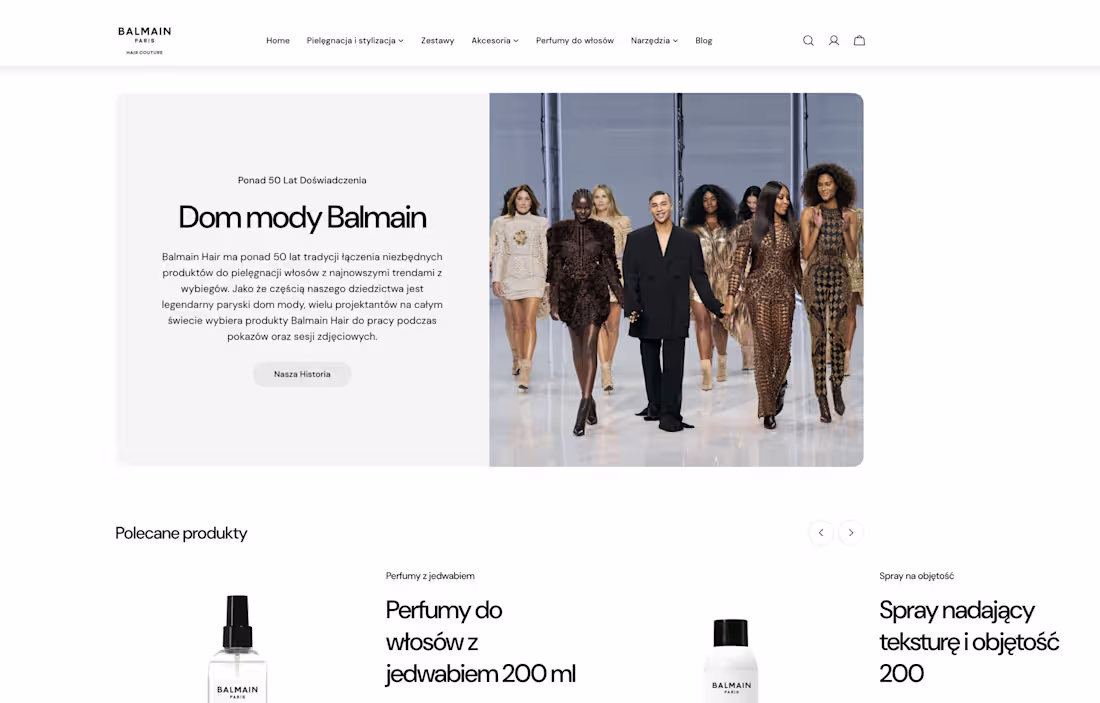 Cover image for Balmain Hair - Shopify Store
