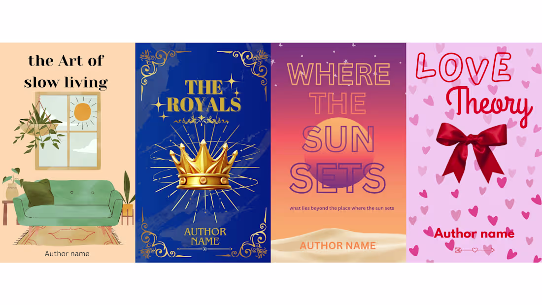 Cover image for Custom book cover design 