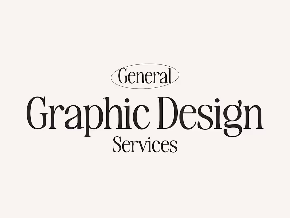 Cover image for General Graphic Design