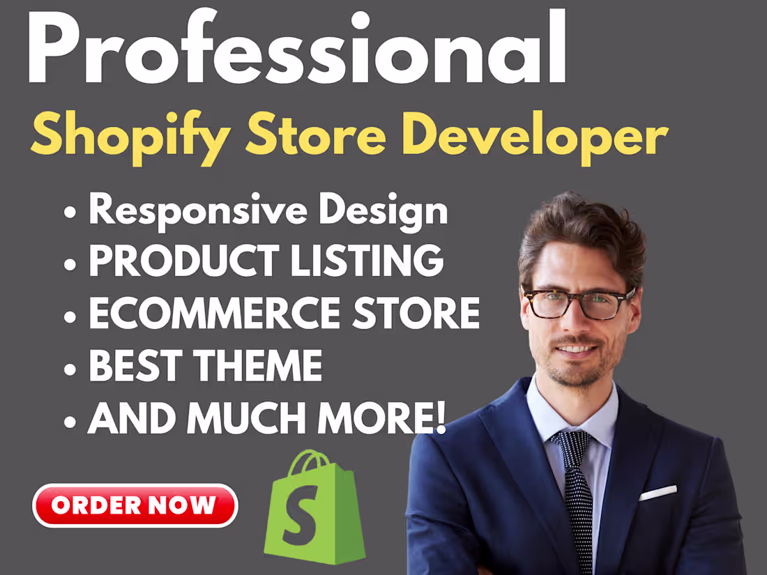 Cover image for Shopify Website Design Expert | E-commerce Specialist
