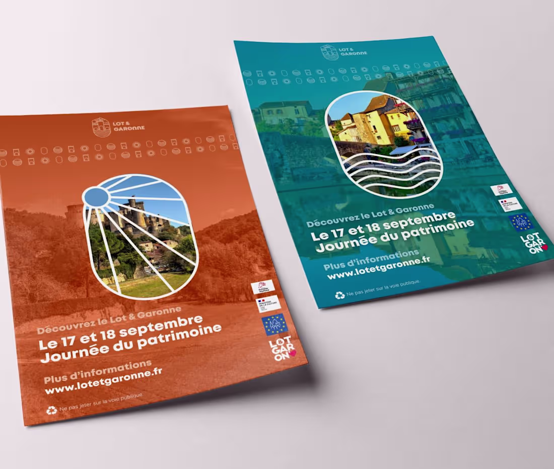 Cover image for Brand Design for the region Lot-Et-Garonne (France)