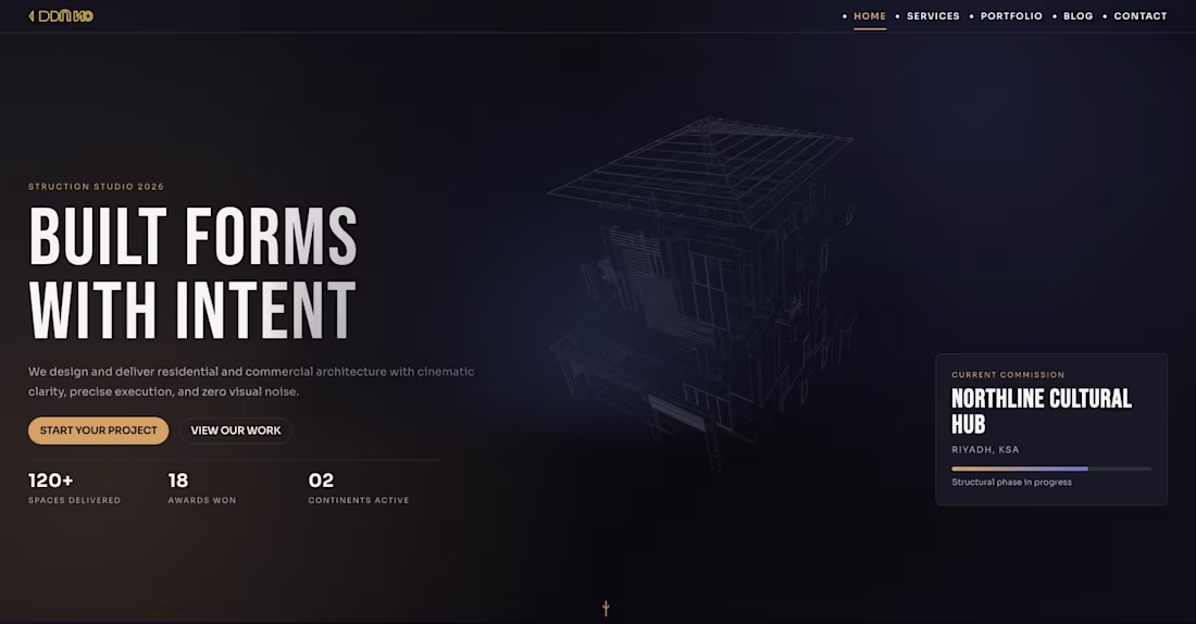 Cover image for Professional Website Development for Construction Business