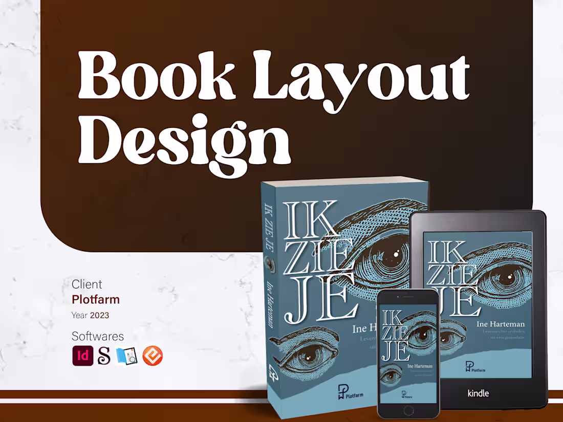 Cover image for Book Layout design for print and ebook