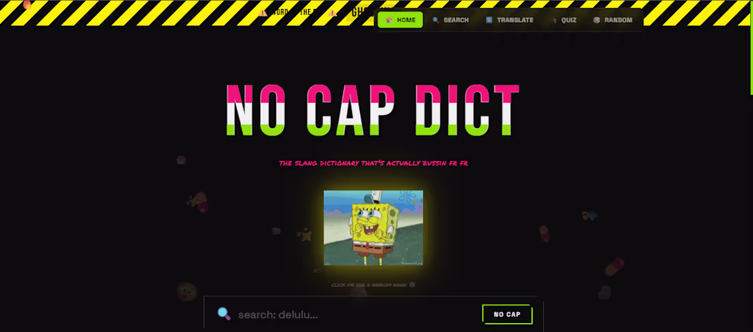 Cover image for Created a GEN-Z DICTIONARY using