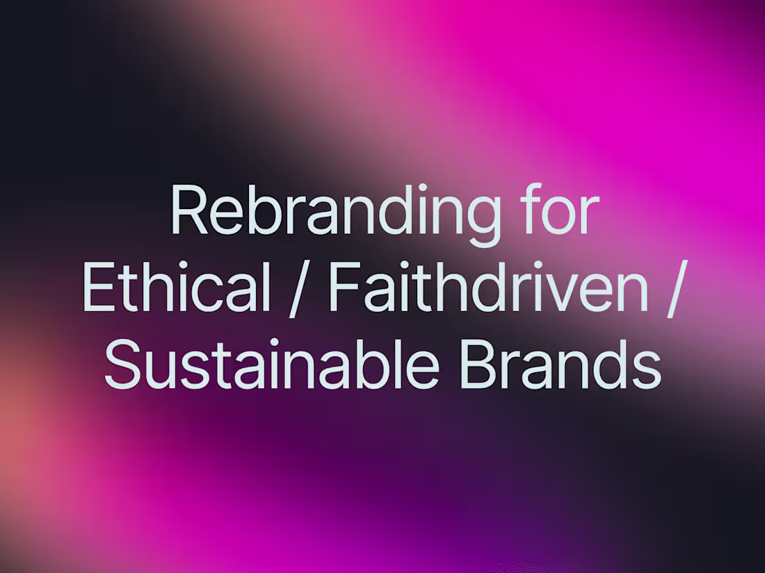 Cover image for Rebranding / Brand Refresh