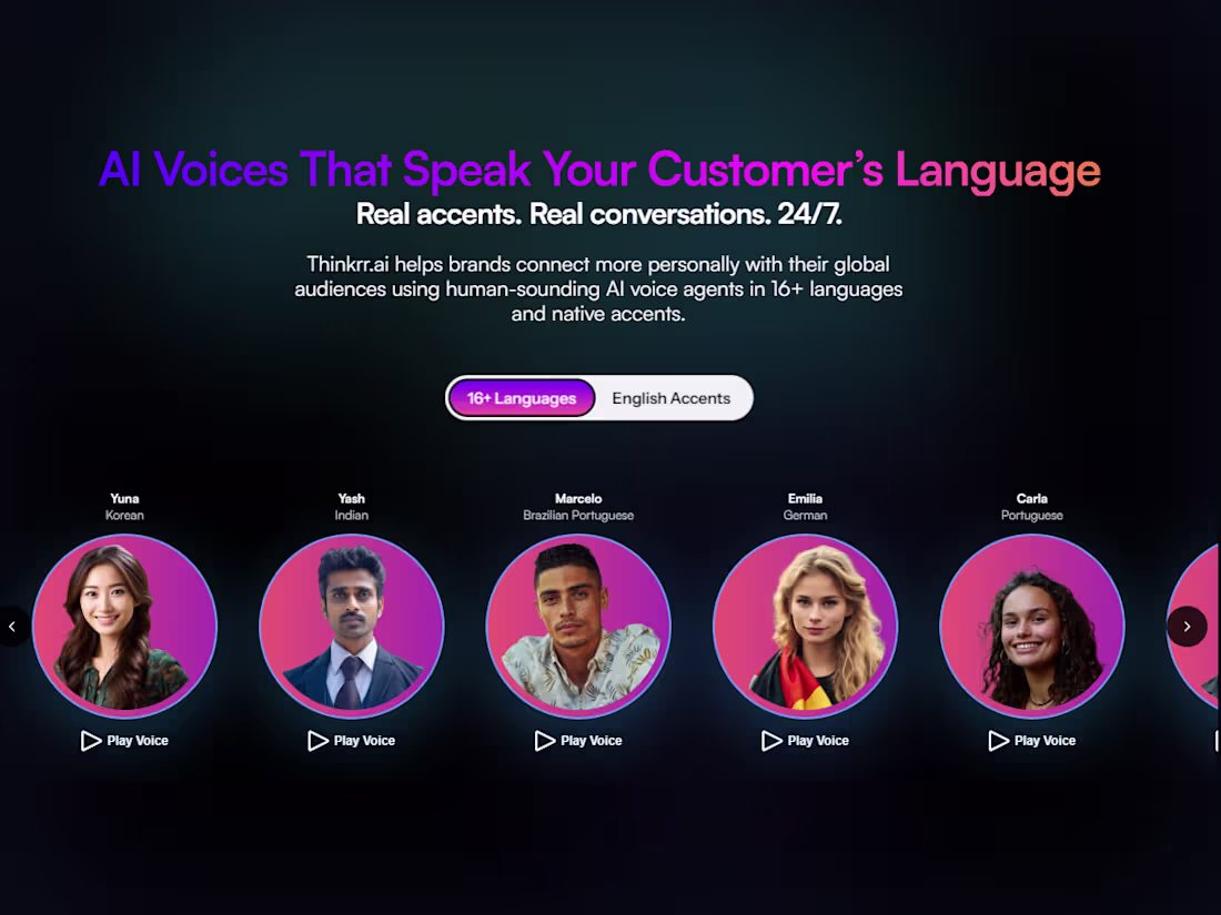 Cover image for Best Voice AI | AI Voice Agents​ & Expert | Next.js, Supabase