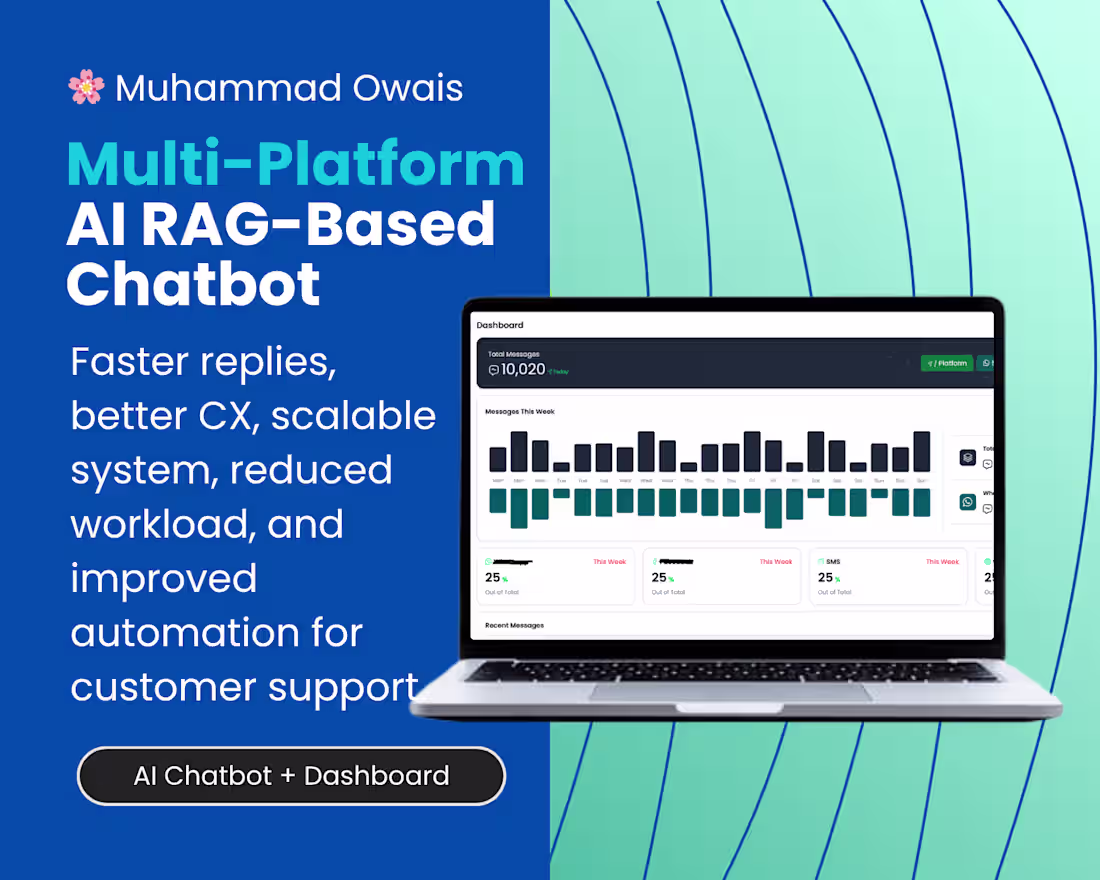 Cover image for Multi-Platform AI Chatbot for CRM