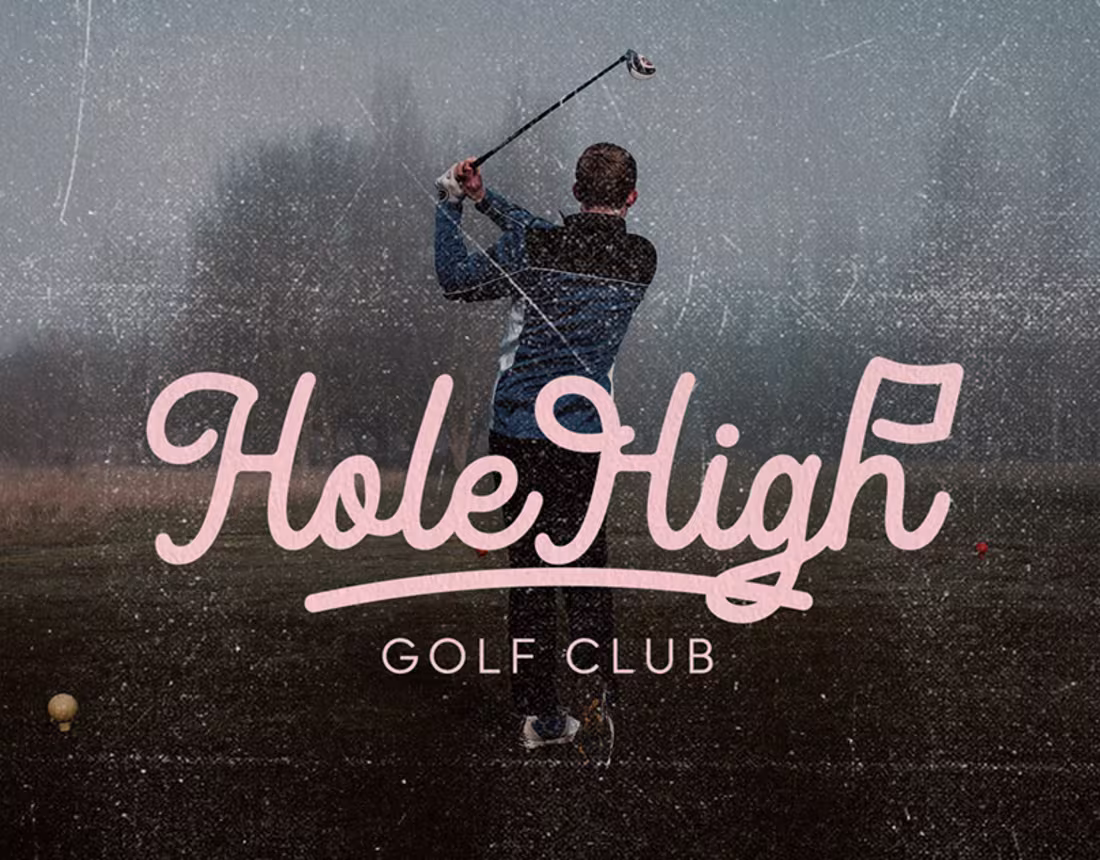 Cover image for Hole High Golf Club | Branding - Illustration on Behance
