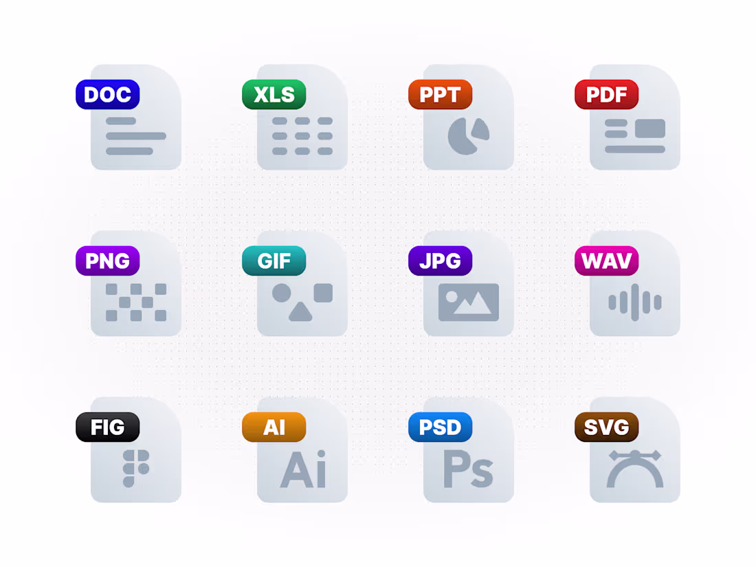 Cover image for File Extension Icons Design Project