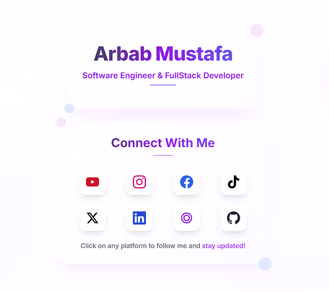 Cover image for Check out my Portfolio: social.arbabmustafa.com (https://soc...