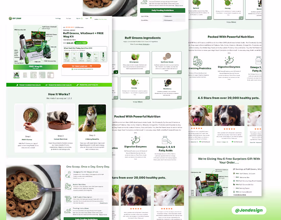 Cover image for Ruff Grean offer page