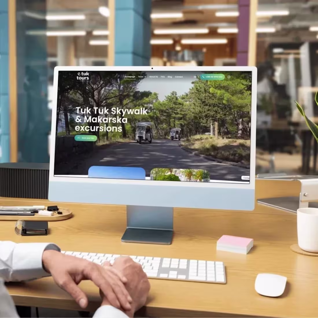 Cover image for Tuk Tuk Tours Makarska Website Development