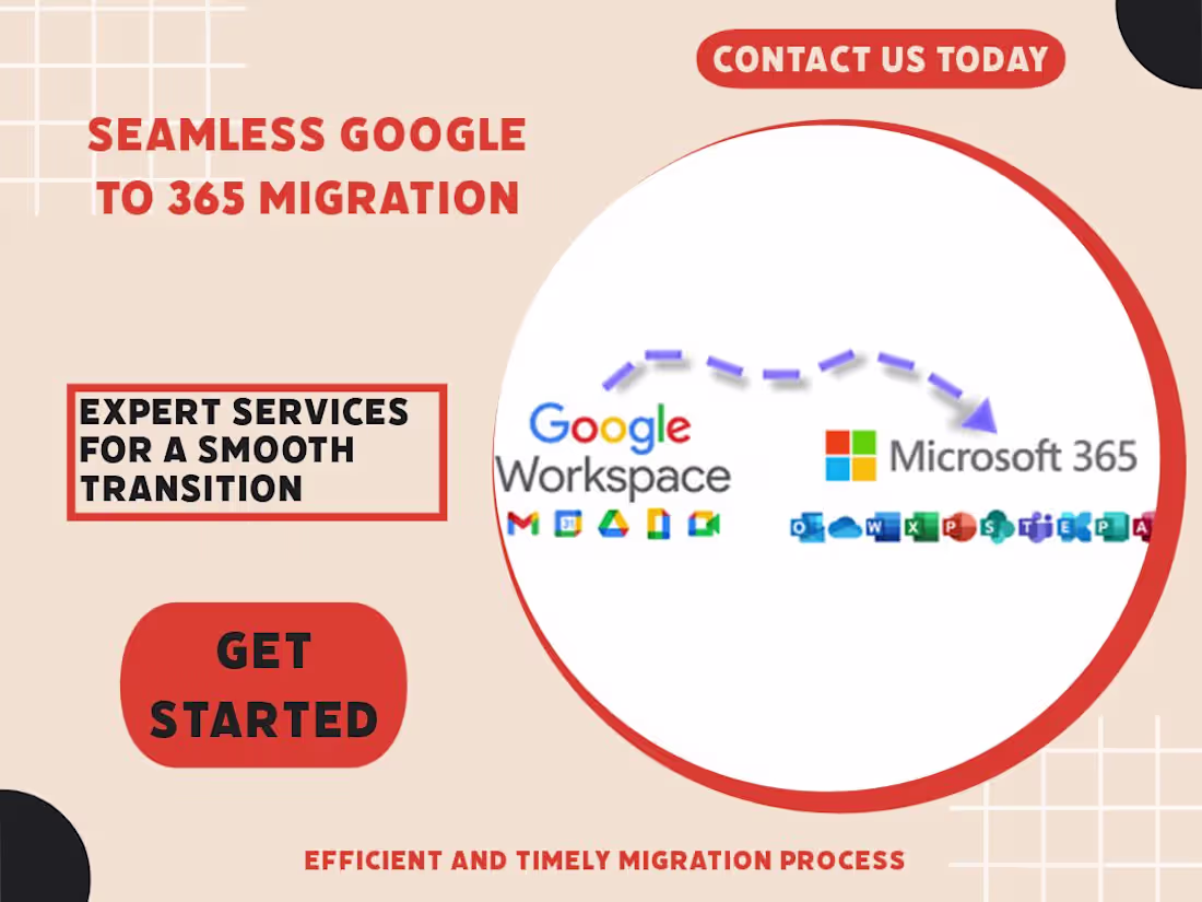 Cover image for Microsoft 365 Administration | Google Workspace | Email & Domain