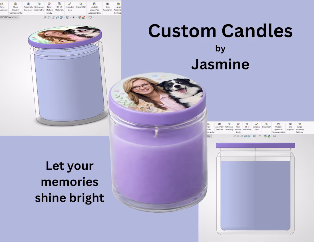 Cover image for Custom Candles – Product Visualization
A