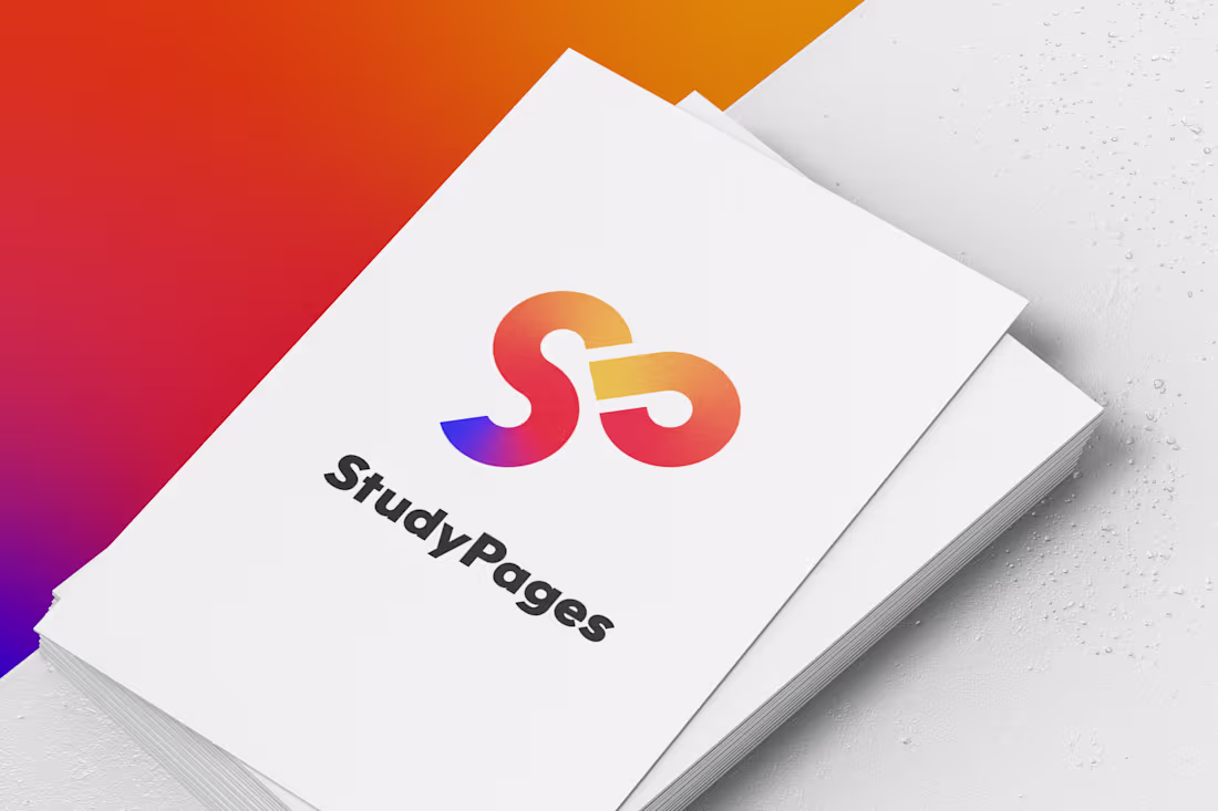 Cover image for StudyPages: Brand Identity Design