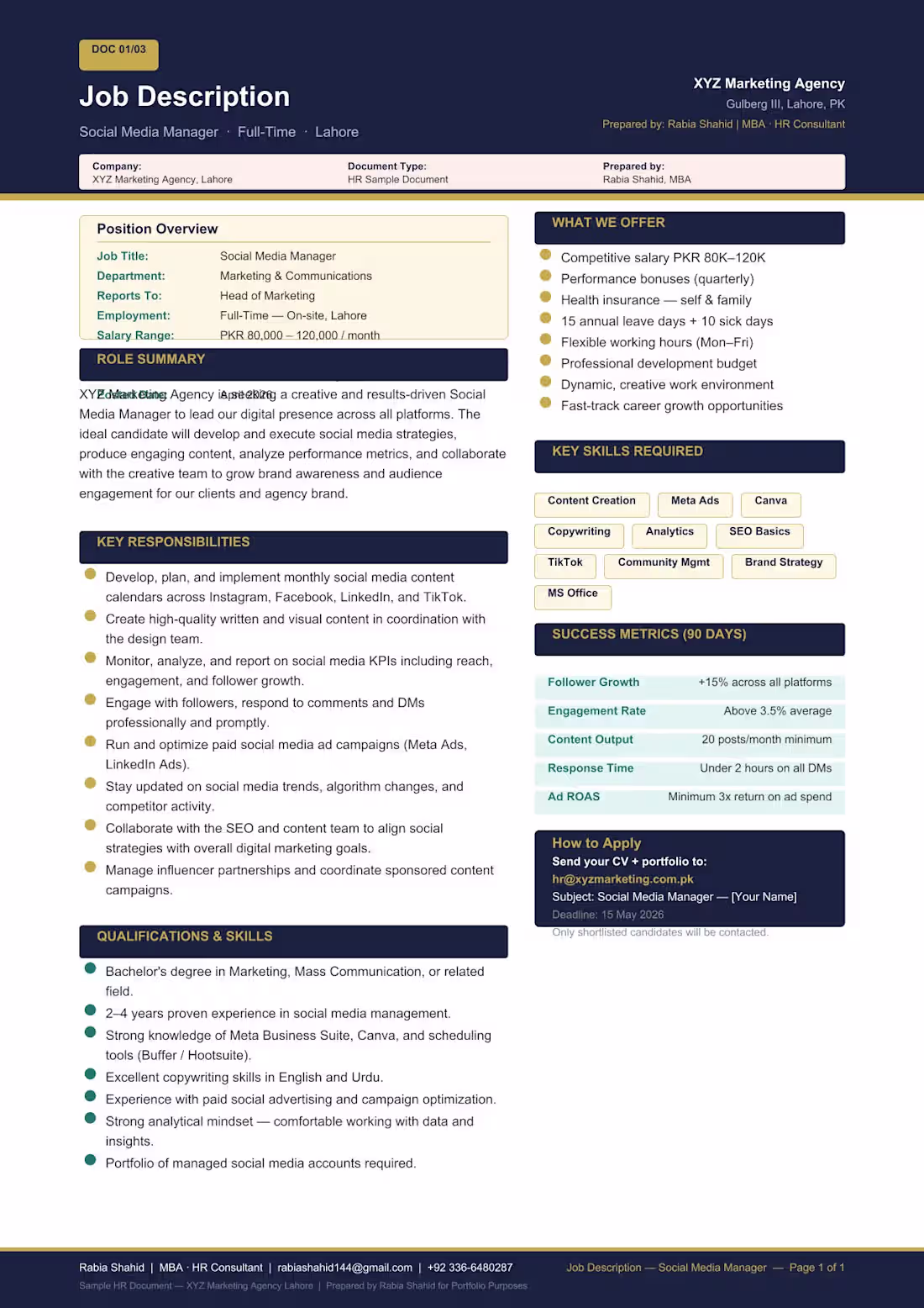 Cover image for HR Documents pack produces real