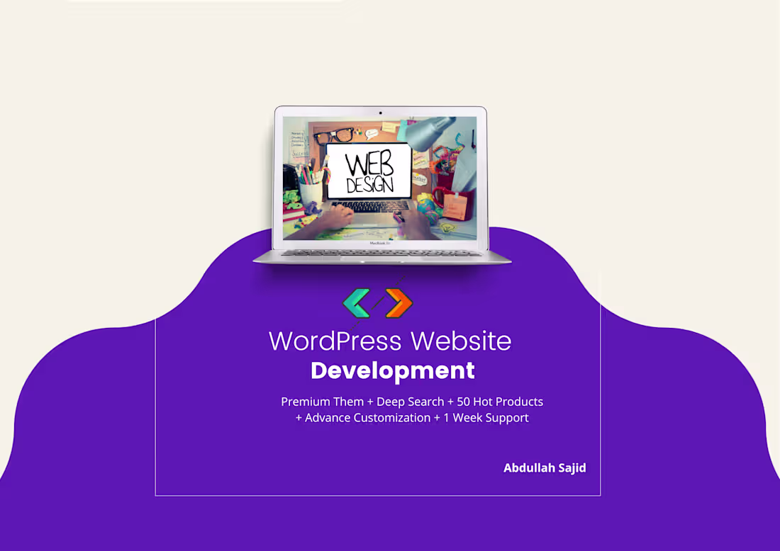 Cover image for I will do WordPress website development