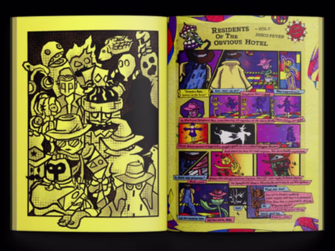 Cover image for Cartoony comic style designs