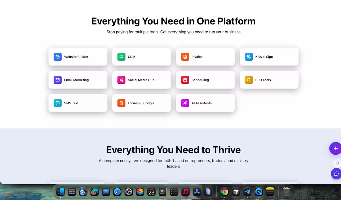Cover image for All-in-One Digital Business Platform. A