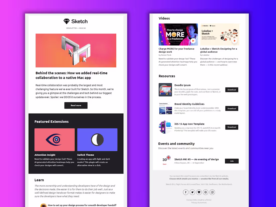 Cover image for SKETCH EMAIL