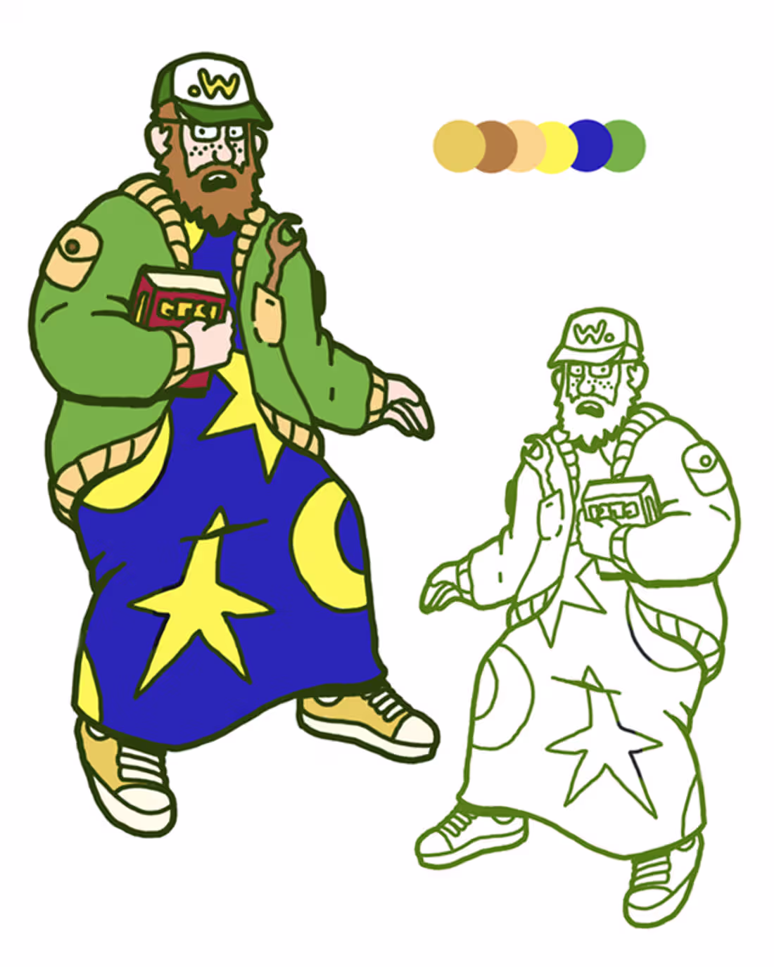 Cover image for Character design chalenge (Illustration)