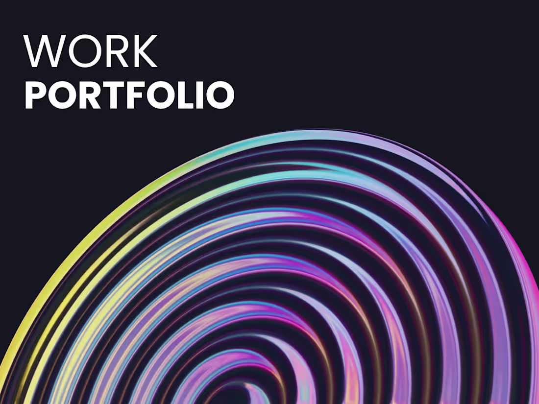 Cover image for Work Portfolio 