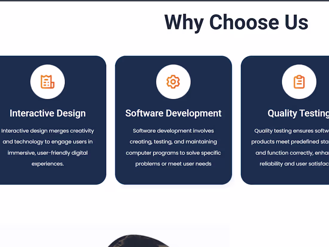 Cover image for  IT Company website 